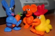 Лепим из пластилина