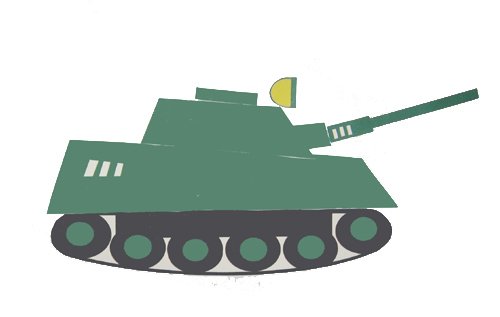 танк аппликация