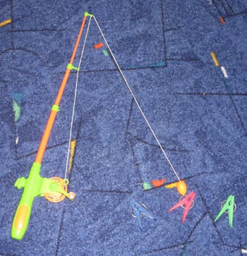 ydochka удочка и прищепки