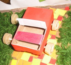 Поделка машина