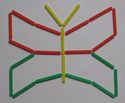 schetnie_palochki_babochka цветная бабочка из счетных палочек