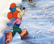 мышонок на коньках