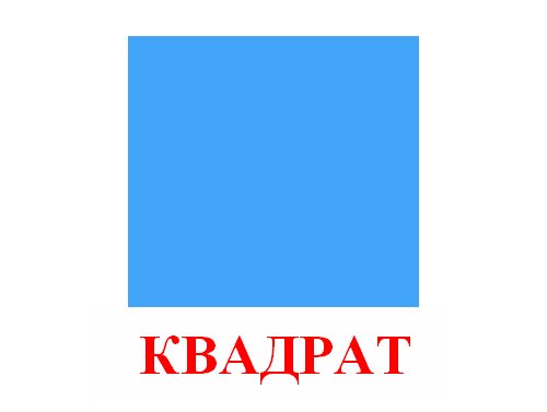 геометрическая фигура квадрат