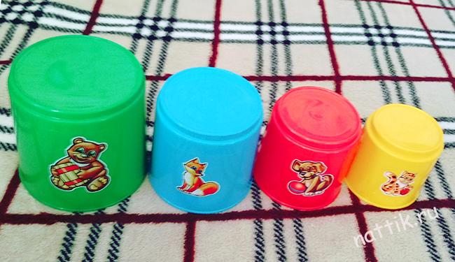 цветные стаканчики вкладыши