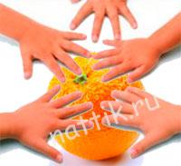 пальчики с апельсином