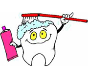зуб чистка зубной щеткой