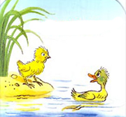 Сказка «Утенок и цыпленок» на английском языке / The duckling and the chick