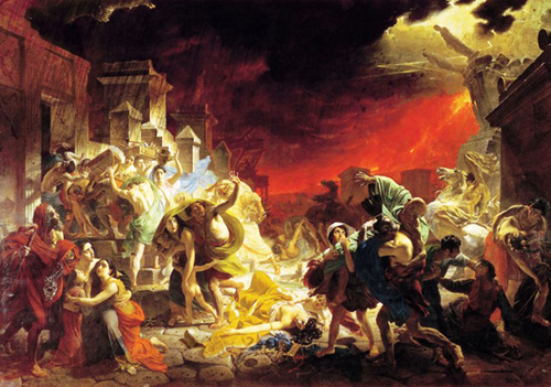 картина Последний день Помпеи