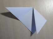 лист бумаги для оригами кота